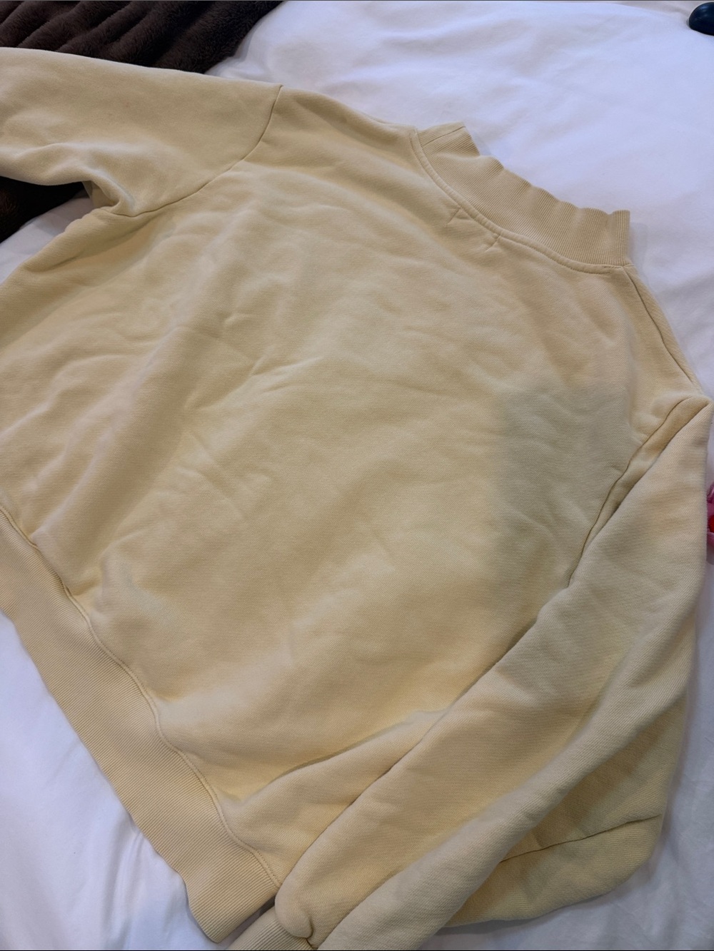 Parke Yellow Mockneck - Picture 7 of 8